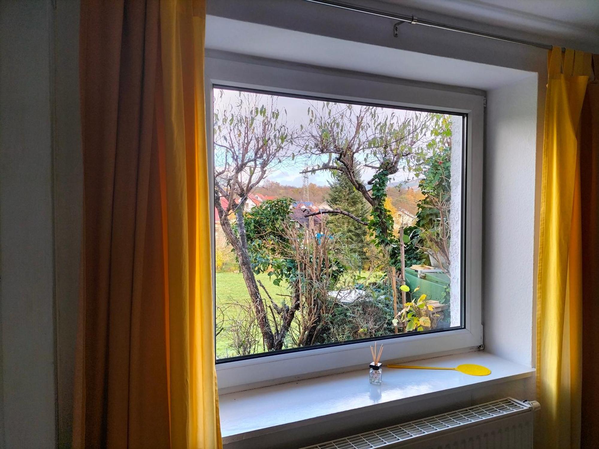 Pension Rosenblick Mörlenbach Exterior foto